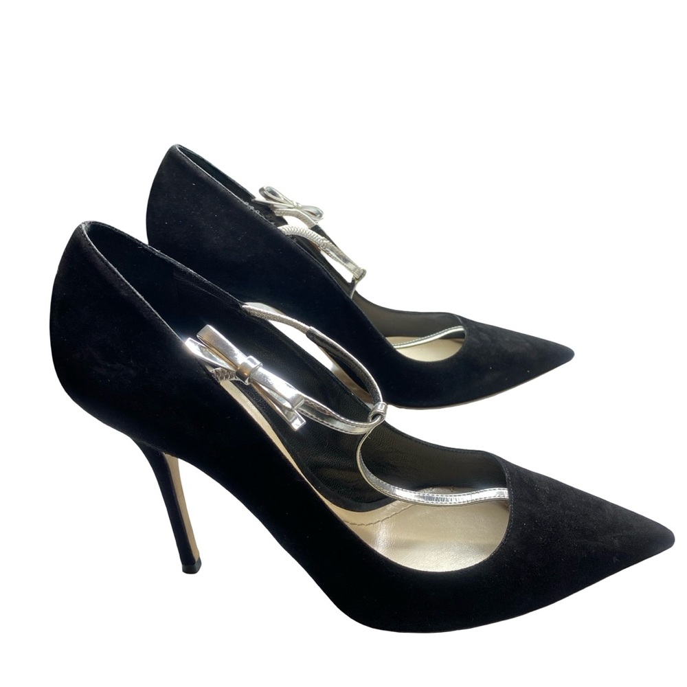 Dior Black and Silver Women's Heels - Picture 9 of 11